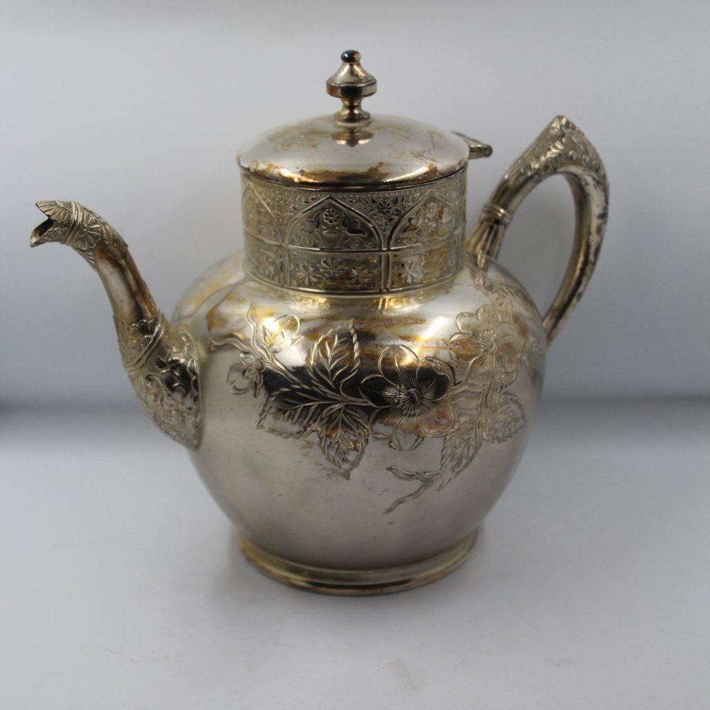 Hartford Silver Plate Co. Teapot #1411